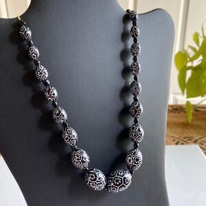 HANDBLOWN 1870s VENETIAN MILLIFIORI NECKLACE